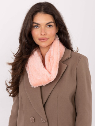 Dámský oranžový nákrčník z jemného polyesteru